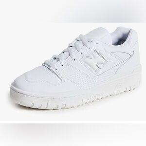 New Balance white 550 sneakers
